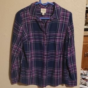 Plaid Button Up Shirt